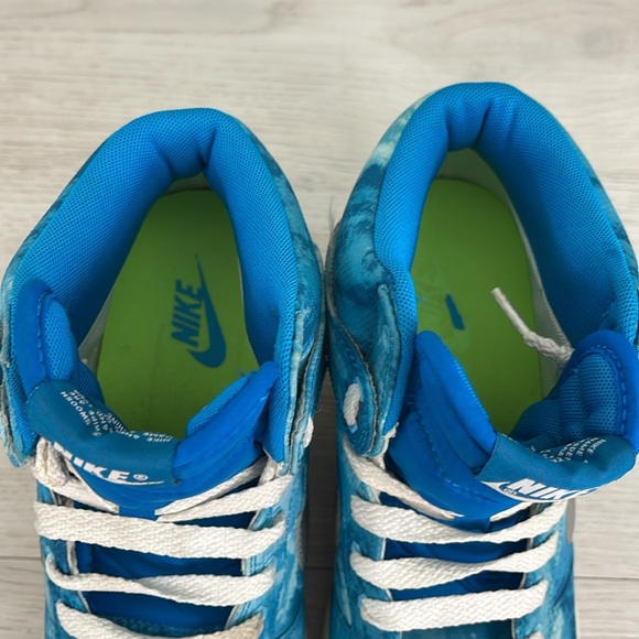 Nike Dunk Sky Hi Wedge Clearwater Tie Dye-Women 9 - Picture 4 of 14